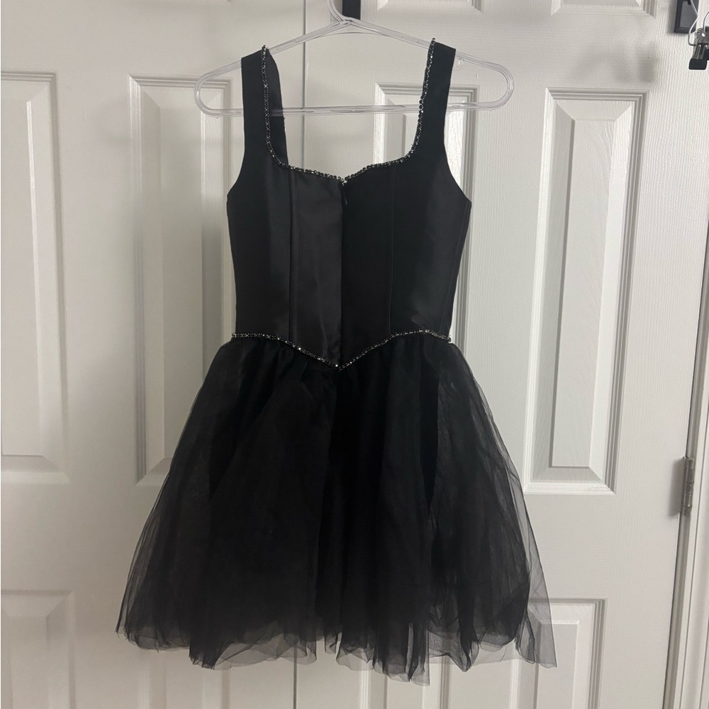 Dolls kill Sugar Thrillz POLISHED PIROUETTE CORSET DRESS - BLACK - Picture 11 of 12